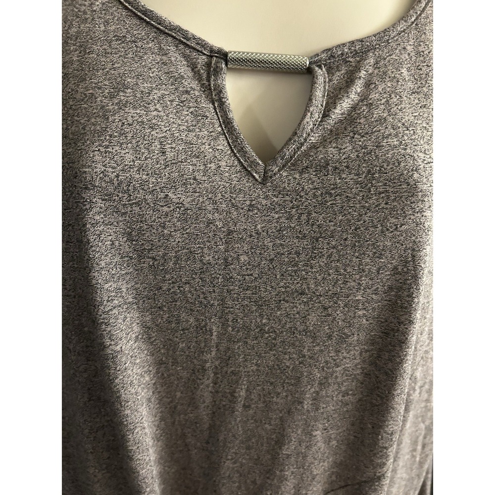 New Xxl Apt 9 Gray Bottom Gathered Top #1482*8 - Picture 4 of 8